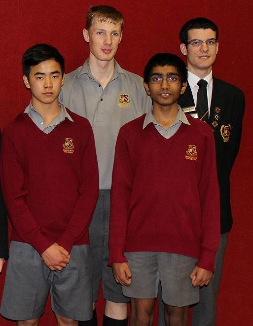 Waikato Interschool Chess High School 1st equal